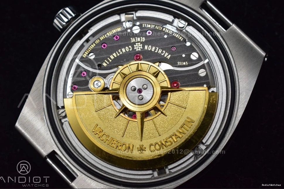 ZF Edition SS 1:1 A Best Bracelet Black Dial on 4500V SportInspired Overseas 926 SS 0727